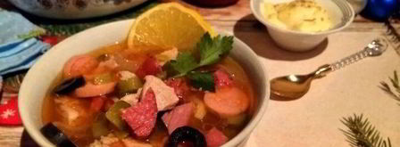 солянка сборная мясная по-домашнему. Шаг 7