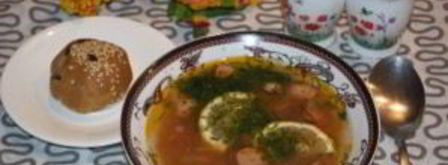 солянка сборная с колбасой. Шаг 9