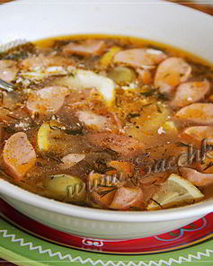 Солянка в мультиварке