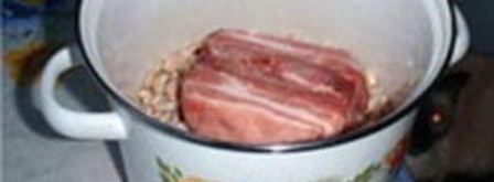 суп фасолевый со свининой. Шаг 3