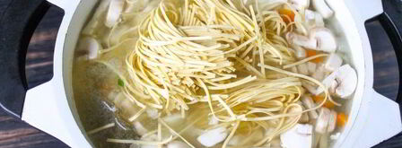 суп грибной с лапшой. Шаг 8