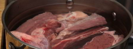 суп и основное блюдо из говядины. Шаг 3