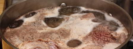 суп и основное блюдо из говядины. Шаг 4