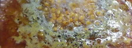 суп из чечевицы с мясным фаршем и шпинатом. Шаг 6