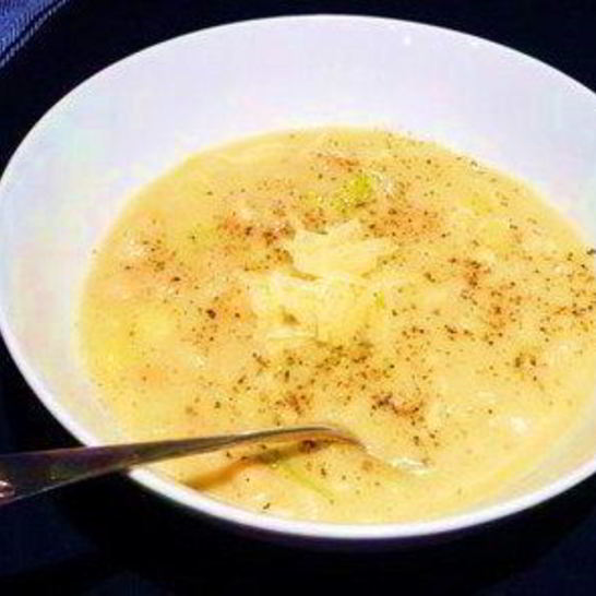 Рецепт супа из порея и нута