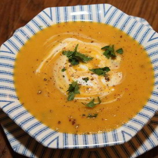 Рецепт супа из сладкого картофеля