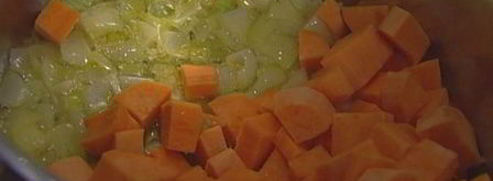 суп из сладкого картофеля. Шаг 6