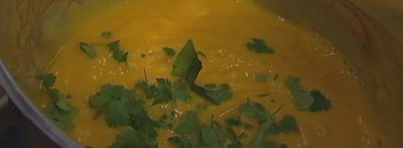 суп из сладкого картофеля. Шаг 9