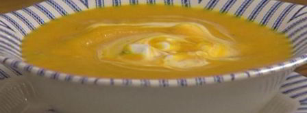 суп из сладкого картофеля. Шаг 10