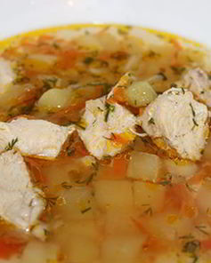 Суп Казацкий с чесноком