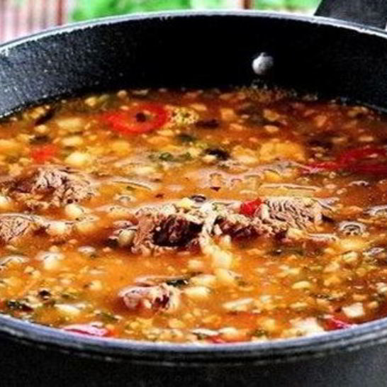 Рецепт грузинского острого супа харчо