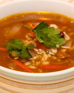 Грузинский суп харчо