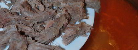 густой суп харчо с айвой. Шаг 10