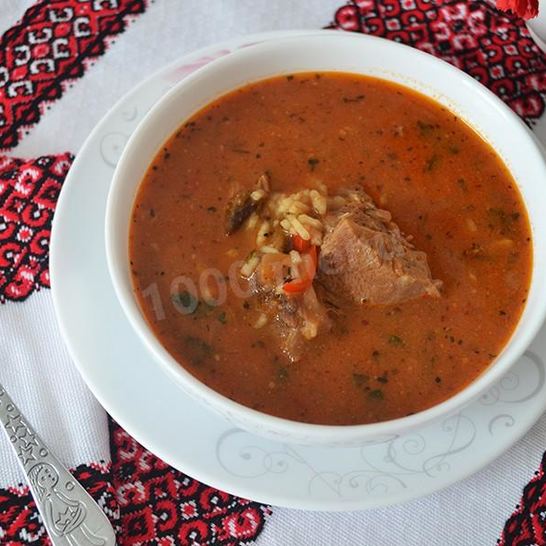 Рецепт харчо из говядины классический