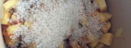 харчо из курицы в мультиварке. Шаг 6