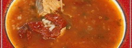 харчо из рыбы по принципу сулаквелидзе. Шаг 19