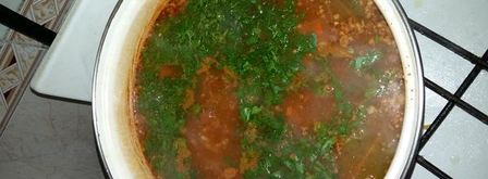 харчо по-грузински. Шаг 13