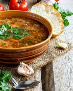 Харчо с алычой