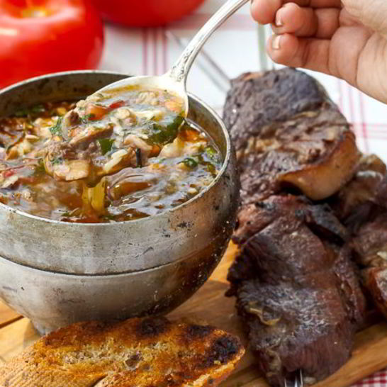 Рецепт шашлыка из барашка и походный харчо