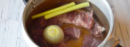 суп харчо классический с рисом. Шаг 4