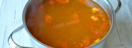 суп харчо классический с рисом. Шаг 9