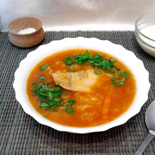 Рецепт супа харчо с картошкой рисом и курицей