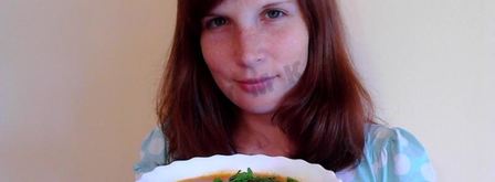 суп харчо с картошкой рисом и курицей. Шаг 15