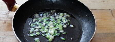 гороховый суп-пюре с варено-копченой грудинкой. Шаг 10