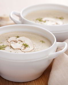 Грибной суп-пюре из шампиньонов