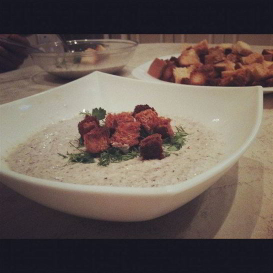 Рецепт грибного супа-пюре