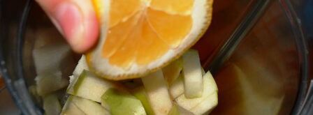 холодный мятный суп-пюре с яблоком и огурцом. Шаг 5