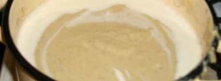 суп-пюре грибной с беконом. Шаг 17