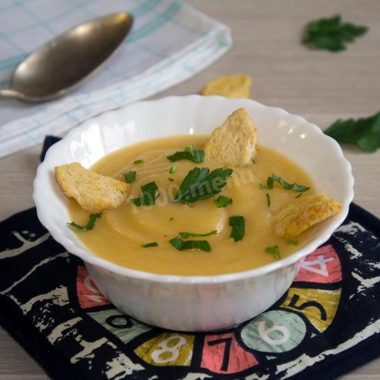 Рецепт супа пюре из белокочаной капусты