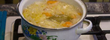 суп пюре из белокочаной капусты. Шаг 12