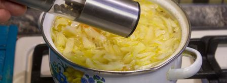 суп пюре из белокочаной капусты. Шаг 11