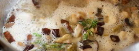 суп-пюре из белых грибов. Шаг 7