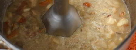 суп-пюре из белых грибов. Шаг 9