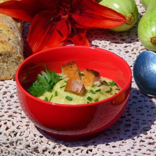Рецепт супа-пюре из кабачков
