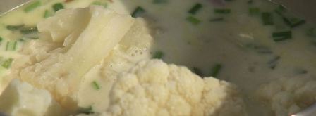 суп-пюре из цветной капусты. Шаг 3
