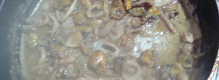 суп-пюре из тыквы и морепродуктов. Шаг 6