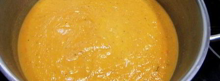 суп-пюре из тыквы по-итальянски. Шаг 5