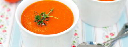 суп-пюре из запеченных томатов. Шаг 8