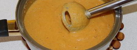 суп-пюре с чечевицей и нутом. Шаг 7