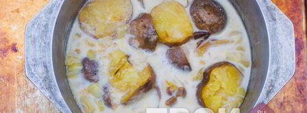 суп-пюре с сыром. Шаг 4