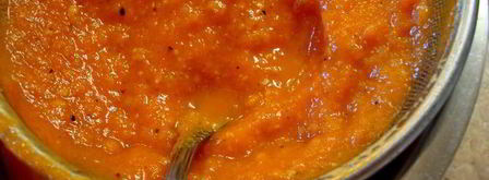 томатный суп-пюре с макарошками. Шаг 7