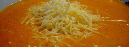 томатный суп-пюре с макарошками. Шаг 9