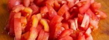 томатный суп-пюре с моцареллой. Шаг 3