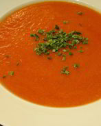 Тыквенно-томатный суп-пюре