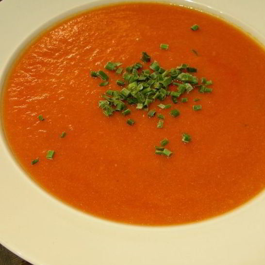 Рецепт тыквенно-томатного суп-пюре
