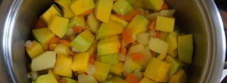 тыквенный суп-пюре. Шаг 9